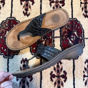 UGG Australia Jenaya Sandals Black